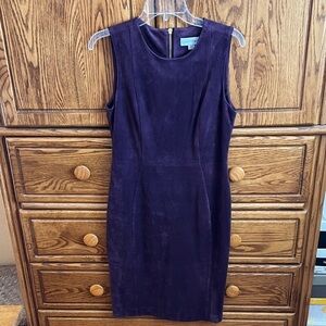 Calvin Klein Deep Purple Midi Dress